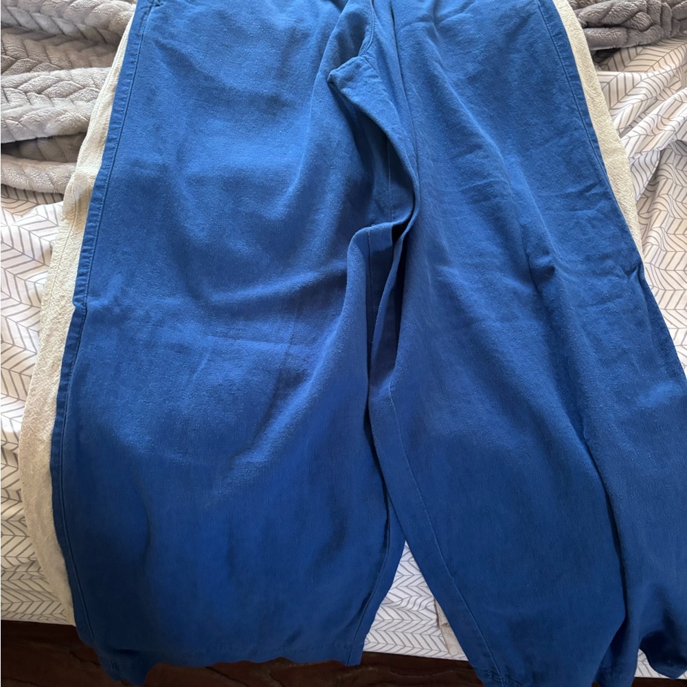 Old Navy Navy Blue Wide Leg Pants